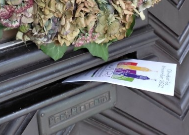 Bild Gemeindebrief im Briefkasten